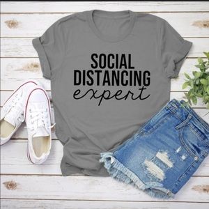 COPY - XL Social Distancing Expert T-shirt